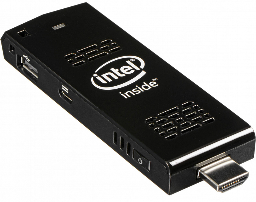 Мини ПК Intel Compute Stick Intel Atom Quad-Core Z3735F, 2Gb, 32Gb SSD (BOXSTCK1A32WFCL944466) купить в интернет-магазине icover