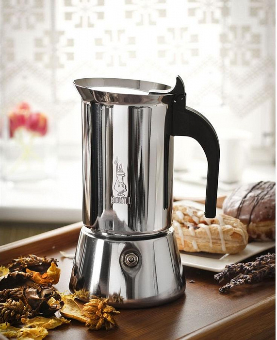 Гейзерная кофеварка Bialetti Venus Elegance (1682) купить в интернет-магазине icover