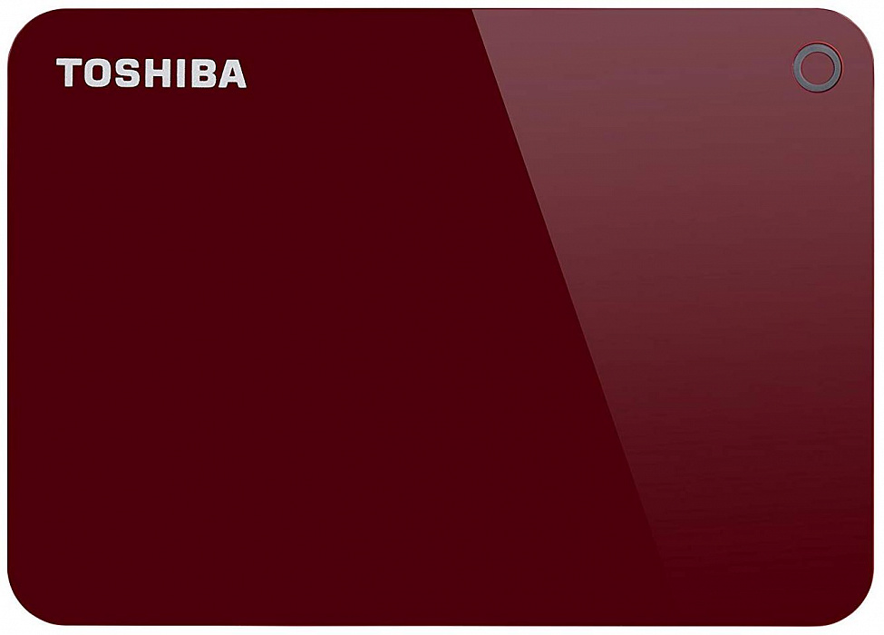 Внешний накопитель Toshiba Canvio Advance 2.5'' 2Tb HDD HDTC920ER3AA (Red) купить в интернет-магазине icover