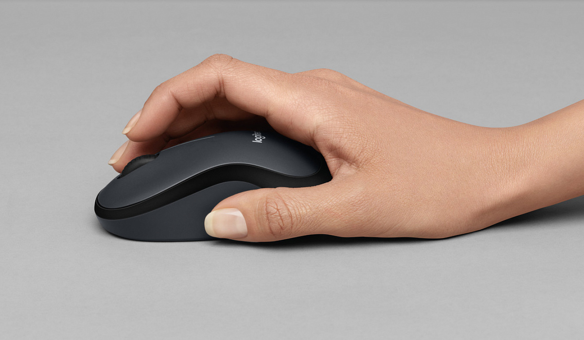 Беспроводная мышь Logitech M220 Silent (Charcoal) купить в интернет-магазине icover