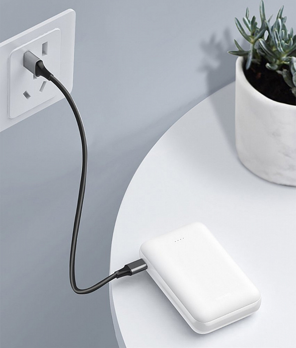 Внешний аккумулятор Baseus Mini JA Powerbank (PPJAN-A02) 10000mAh (White) купить в интернет-магазине icover