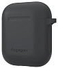 Чехол Spigen Silicone Case (066CS24811) для AirPods (Charcoal) купить в интернет-магазине icover