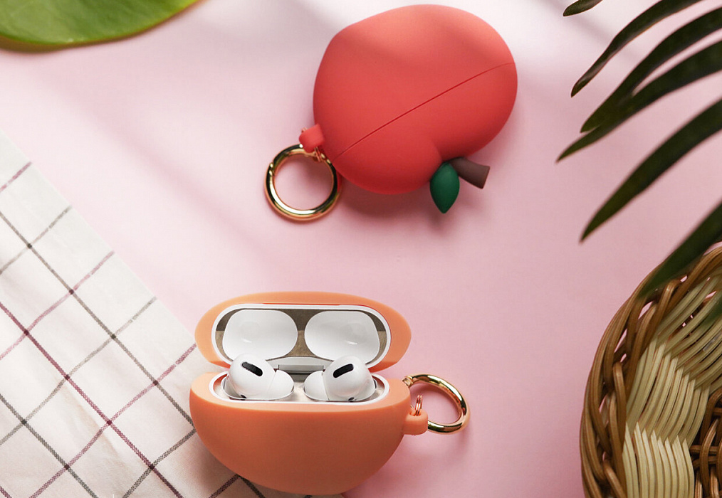 Чехол Elago Silicone Peach (EAPP-PEACH-PE) для AirPods Pro (Peach) купить в интернет-магазине icover