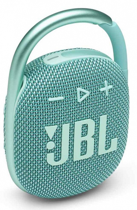 Портативная акустика JBL Clip 4 (Teal) купить в интернет-магазине icover