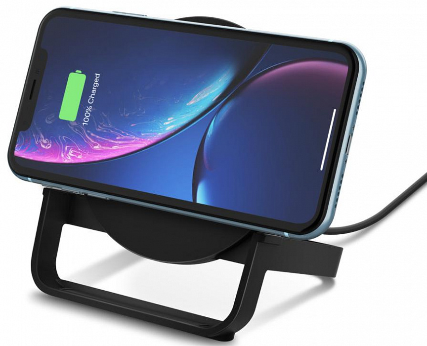 Беспроводное зарядное устройство Belkin (WIB001vfBK) с адаптером (Black) купить в интернет-магазине icover