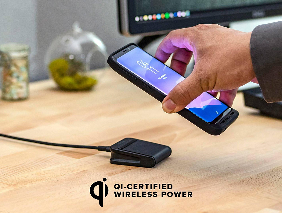 Беспроводное зарядное устройство Mophie Charge Stream Pad Mini (Black) купить в интернет-магазине icover