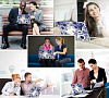 Накладка i-Blason Cover для MacBook Air 13 (Blue Line Flowers) купить в интернет-магазине icover