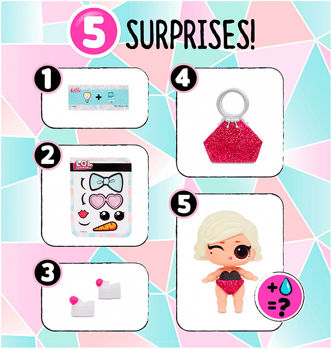 Кукла-сюрприз LoL Lil Sisters & Lil Pets Winter Disco (559672) купить в интернет-магазине icover
