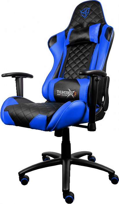 Игровое кресло ThunderX3 TGC12 TX3-12BB (Blue/Black) купить в интернет-магазине icover