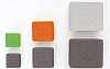 Клипсы-держатели для проводов Bluelounge CableClip Small BLUCC-SM (Grey/Green) купить в интернет-магазине icover