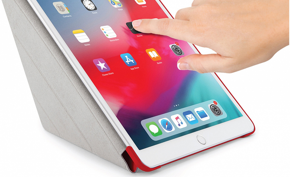 Чехол Pipetto Origami (P043-53-4) для iPad Air/Pro 10.5" (Red) купить в интернет-магазине icover