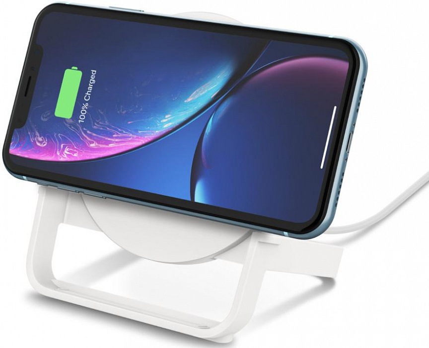 Беспроводное зарядное устройство Belkin (WIB001vfWH) с адаптером (White) купить в интернет-магазине icover