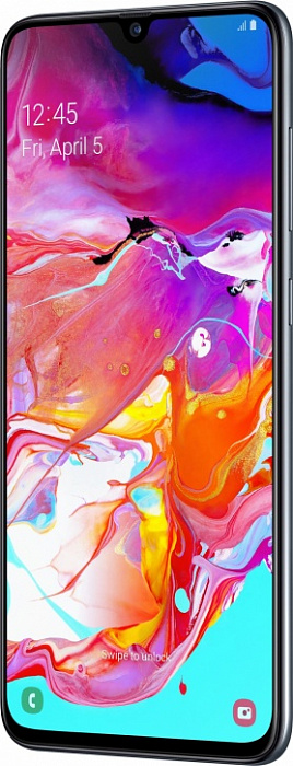 Смартфон Samsung Galaxy A70 128Gb SM-A705FZKMSER (Black) купить в интернет-магазине icover