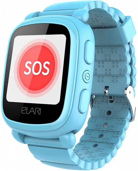 Детские умные часы Elari KidPhone 2 (Blue) купить в интернет-магазине icover