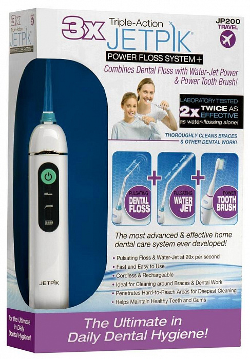 Зубной центр Jetpik JP200 Travel (White) купить в интернет-магазине icover