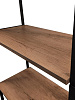 Стеллаж лофт RIDBERG CHICAGO 5 полок (Dark Oak) купить в интернет-магазине icover