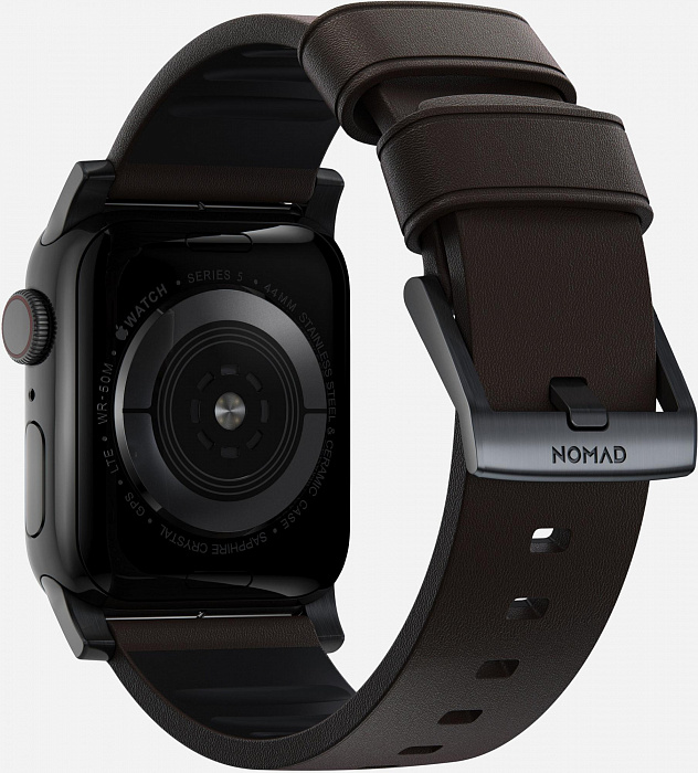 Ремешок Nomad Active Strap Pro (NM1A4MBNW0) для Apple Watch 42/44 mm (Black/Brown) купить в интернет-магазине icover