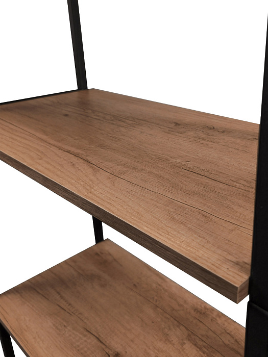 Стеллаж лофт RIDBERG CHICAGO 5 полок (Dark Oak) купить в интернет-магазине icover