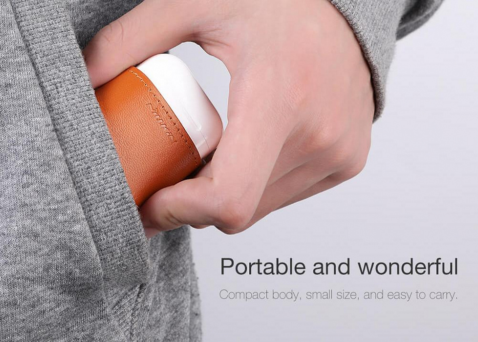 Чехол c беспроводной зарядкой Nillkin Mate Wireless Charging Case для AirPods (Brown) купить в интернет-магазине icover