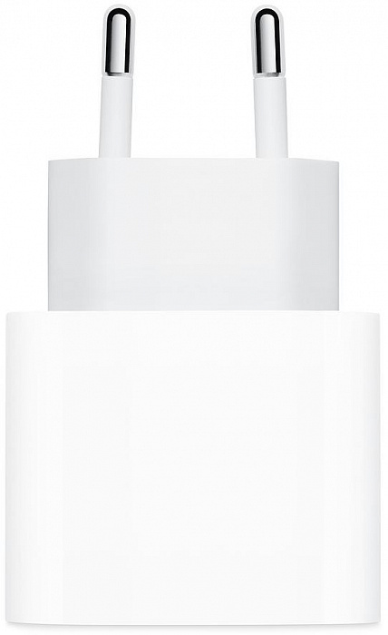 Адаптер питания Apple Power Adapter (MHJE3ZM/A) USB-C 20W (White) купить в интернет-магазине icover