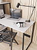 Стол-стеллаж лофт мини RIDBERG MEMPHIS (White/Black) купить в интернет-магазине icover