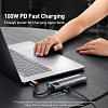 Хаб Baseus Metal Gleam (WKWG020113) 7-in-1 Multifunctional Type-C HUB Docking Station (Gray) купить в интернет-магазине icover