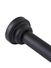 Карниз для ванной телескопический Ridberg 80 см (Black) купить в интернет-магазине icover