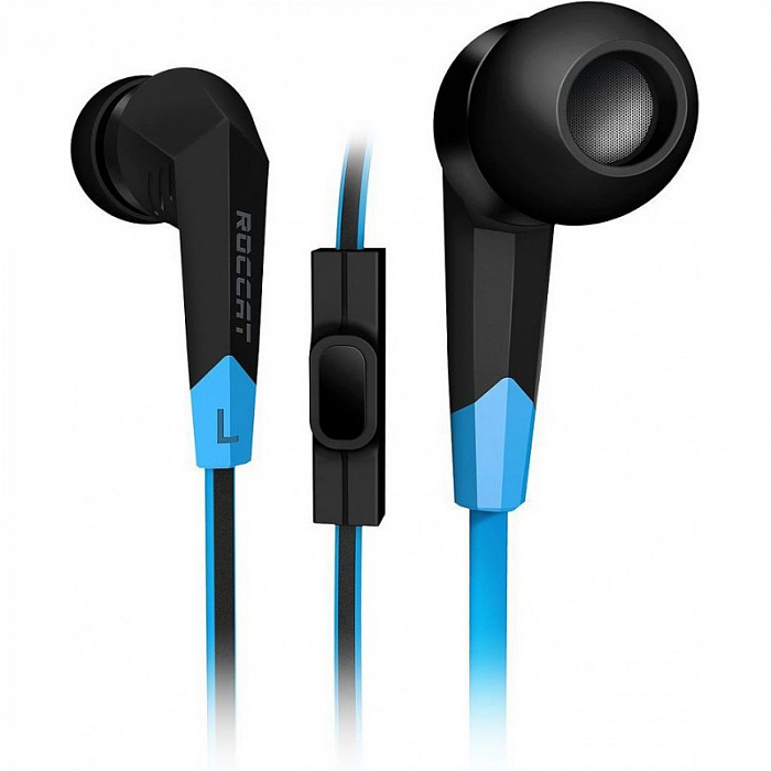Roccat Syva (ROC-14-100) - проводная гарнитура (Black/Blue) купить в интернет-магазине icover