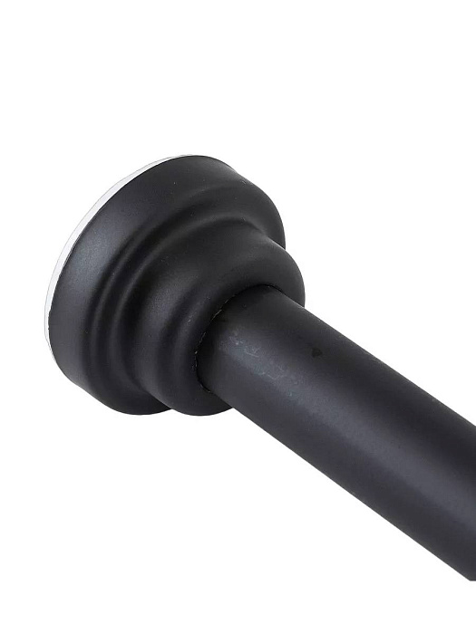 Карниз для ванной телескопический Ridberg 80 см (Black) купить в интернет-магазине icover