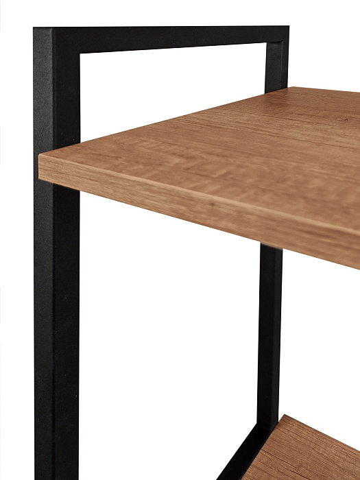 Стеллаж лофт RIDBERG CHICAGO 5 полок (Dark Oak) купить в интернет-магазине icover