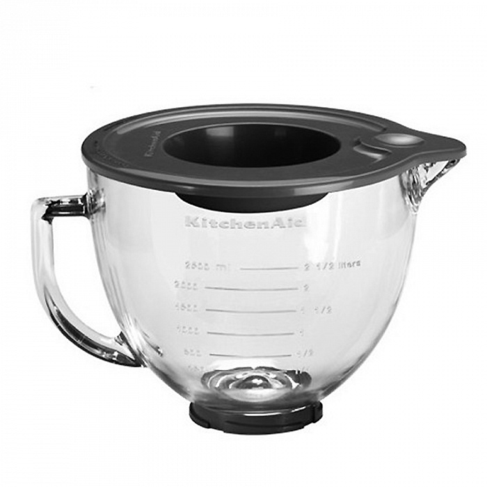 Стеклянная чаша для миксера KitchenAid 4,83L 5K5GB (Glass) купить в интернет-магазине icover