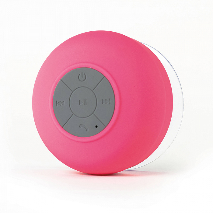 Waterproof Bluetooth Shower Speaker - водонепроницаемая акустика (Pink) купить в интернет-магазине icover