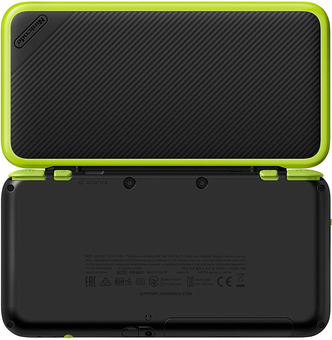 Игровая приставка Nintendo 2DS XL (45496504755) Mario Kart 7 (Black/Lime) купить в интернет-магазине icover
