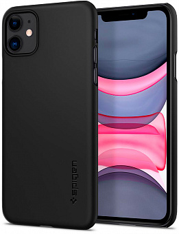 Чехол Spigen Thin Fit (076CS27178) для iPhone 11 (Black)