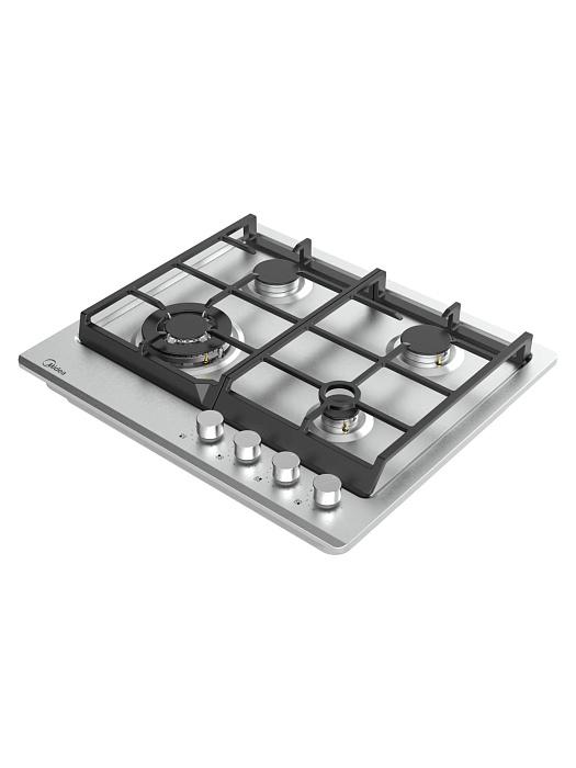 Газовая варочная поверхность Midea MG693TX 2120111 (Silver) купить в интернет-магазине icover