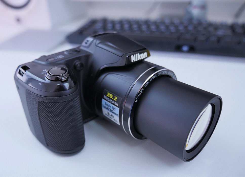 Nikon Coolpix L340 (VNA780E1) - цифровая фотокамера (Black) купить в интернет-магазине icover