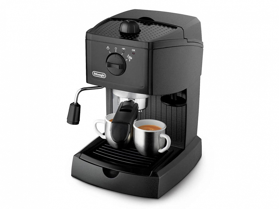 DeLonghi EC-145 - рожковая кофеварка (Black) купить в интернет-магазине icover