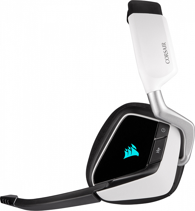 Беспроводная игровая гарнитура Corsair Gaming VOID RGB Elite CA-9011202-EU (White) купить в интернет-магазине icover