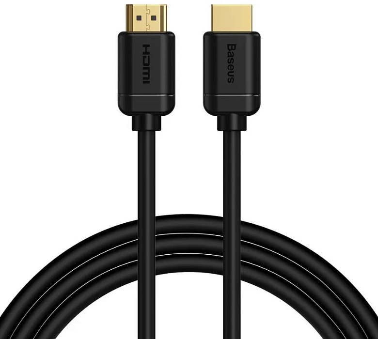 Кабель Baseus High Definition HDMI Adapter Cable (CAKGQ-A01) 4K/60Hz/3D 1m (Black) купить в интернет-магазине icover