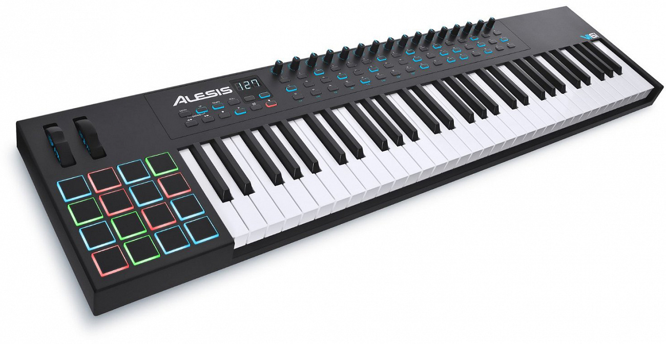 Миди-клавиатура Alesis VI61 (Black) купить в интернет-магазине icover