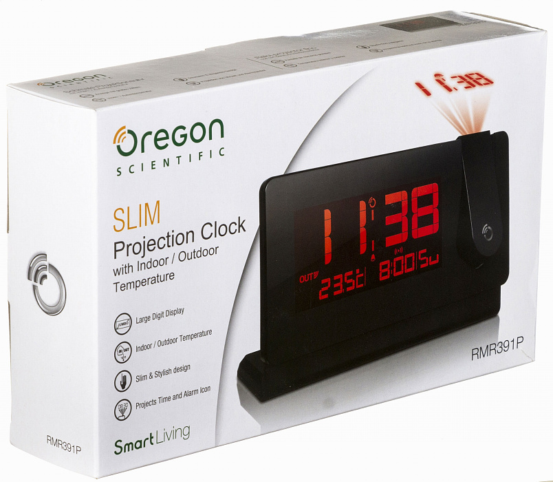 Oregon Scientific RMR391P - проекционные часы (Black) купить в интернет-магазине icover