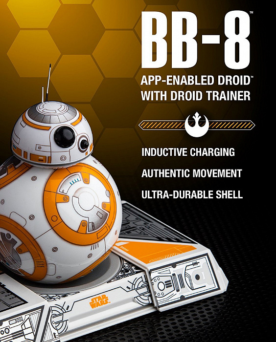 Sphero Star Wars BB 8 with Trainer R001TRW White iCover