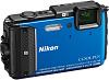Фотоаппарат Nikon Coolpix AW130 (Blue) купить в интернет-магазине icover