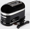 Тостер на 2 хлебца KitchenAid Artisan 2-Slice Automatic Toaster 5KMT2204EOB (Onyx Black) купить в интернет-магазине icover
