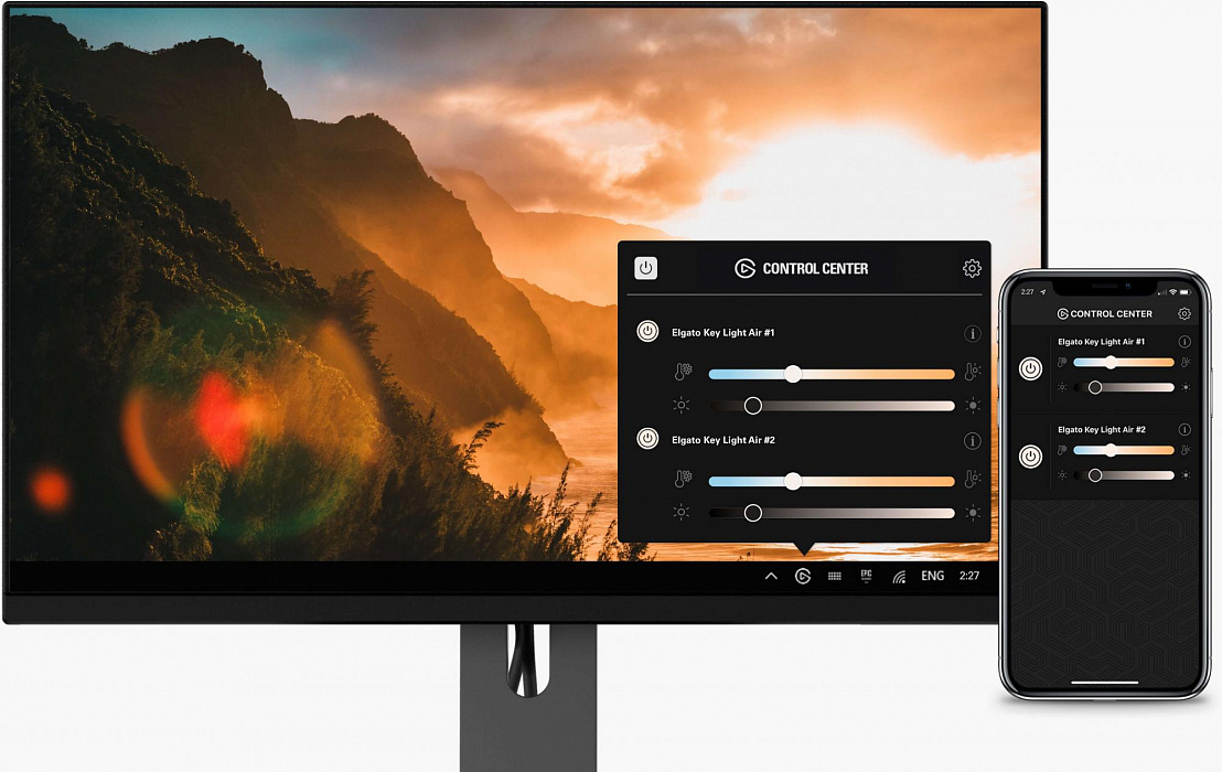 Студийный свет Elgato Key Light Air (10LAB9901) купить в интернет-магазине icover