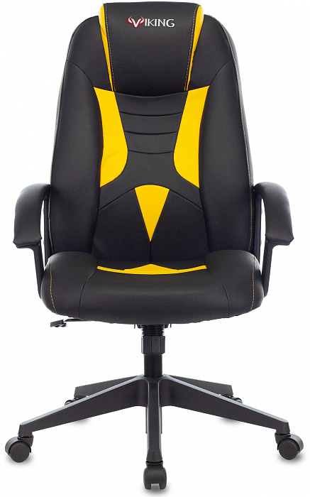 Игровое кресло Бюрократ VIKING-8 (Black/Yellow) купить в интернет-магазине icover