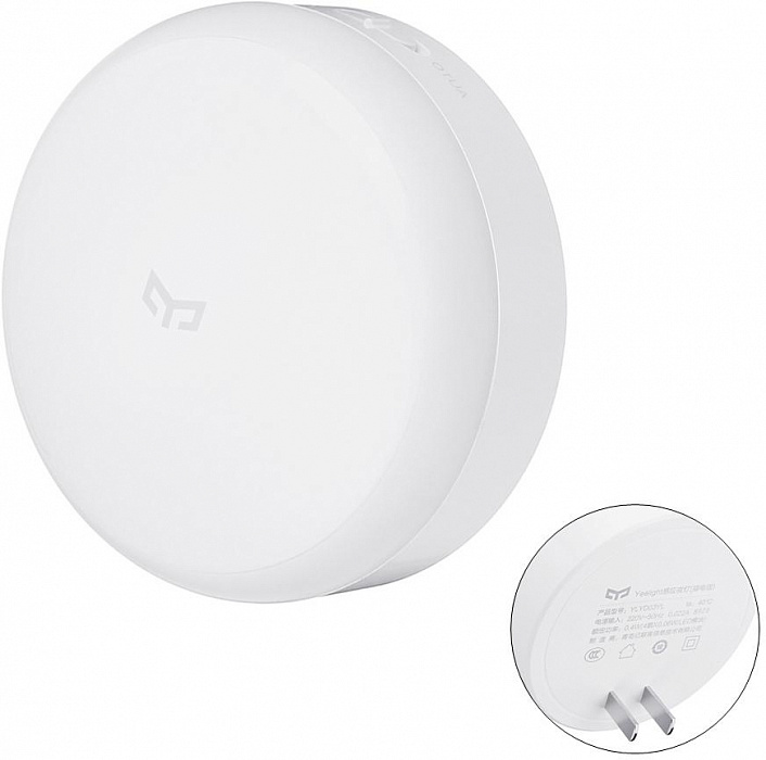 Ночник Xiaomi Mijia Yeelight Wall plug (White) купить в интернет-магазине icover