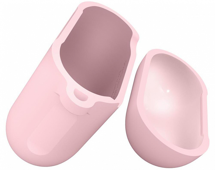 Чехол Spigen Silicone Case (066CS24810) для AirPods (Pink) купить в интернет-магазине icover