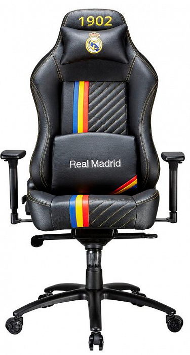 Игровое кресло Tesoro Real Madrid MB730-RM (Black) купить в интернет-магазине icover