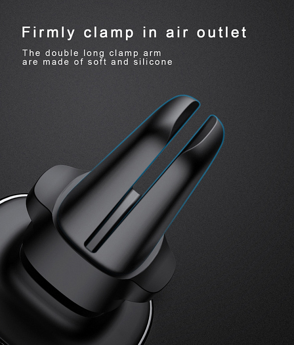 Автомобильный держатель Baseus Privity Series Pro Air outlet Magnet Bracket SUMQ-PR01 (Black) купить в интернет-магазине icover